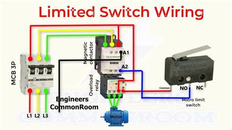 Limit Switch Connection Engineers Commonroom ।electrical Circuit