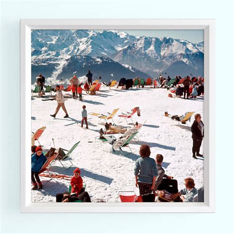 Verbier Vacation Art Print | 55MAX