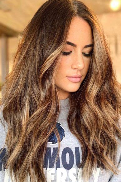 50 Stylish Brown Hair Colors And Styles For 2022 Light Brown With Honey Blonde