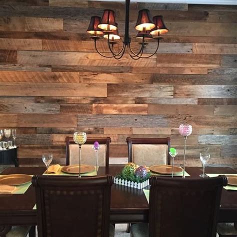 30+ Reclaimed Wood Accent Wall – DECOOMO