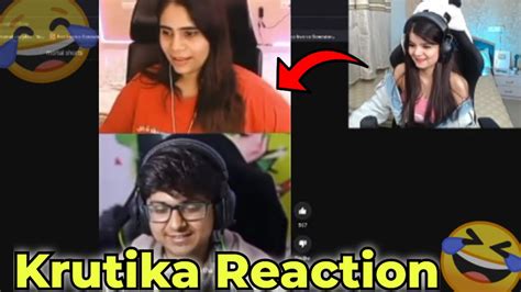 Krutika React On Mortal Shorts Youtube