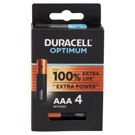 Duracell Optimum Aaa Batterie Stilo Alcaline V Lr Mx