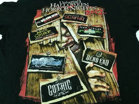 Universal Studios Halloween Horror Nights T Shirt Ali Gem