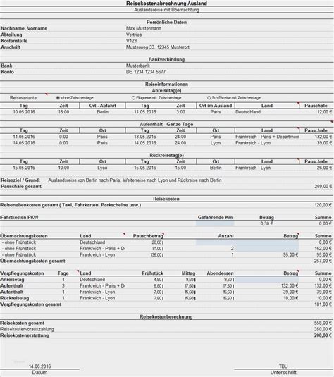 Vorlage Verpflegungsmehraufwand Kostenlos Erstaunlich Tolle