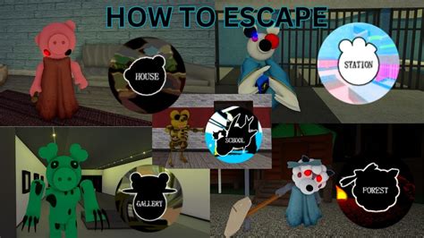 How To Escape All Chapters In Piggy Unstable Reaility Roblox