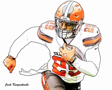 Nfl Player Drawing At Getdrawings Free Download