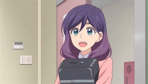 Anime Girl With Purple Hair From Old Anime Schoolbasta