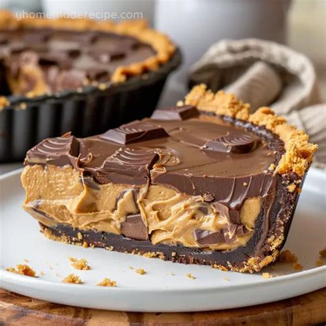 Giant Reeses Peanut Butter Cup Pie Delicious Dessert Idea My Home