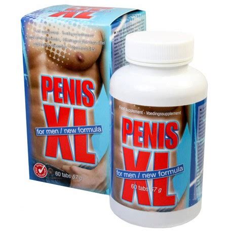 Penis XL 60 Tabs Toidulisand Erektsiooni Tugevdamiseks Kondoome Ee