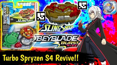 Beyblade Burst App Turbo Spryzen S4 Reviev Qr Code Youtube