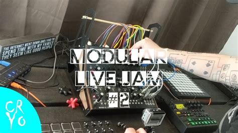 Modular Live Jam Techno With Moog Mother Dfam And Digitakt