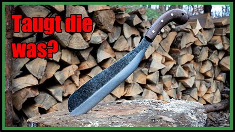 Wer Braucht Schon Eine Axt Condor Village Parang Machete Im Test