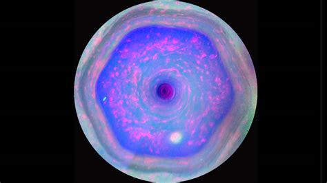 Saturn S Hexagon Cassini Capturs Jet Stream In Action Video Youtube