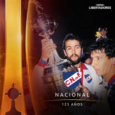 Conmebol Libertadores On Twitter 🔵⚪️🔴 ¡feliz Cumpleaños Nacional 🥳 🇺🇾🏆 El Bolso Celebra Hoy