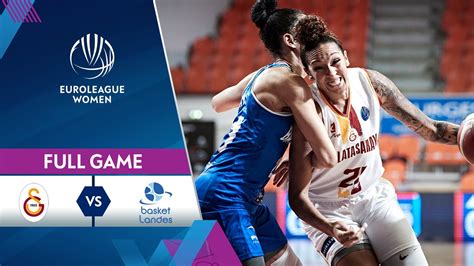 Galatasaray V Basket Landes Full Game Euroleague Women