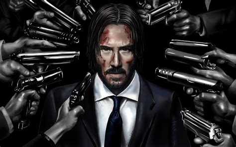 Arte De John Wick Filmes Plano De Fundo E John Wick Legal Papel De