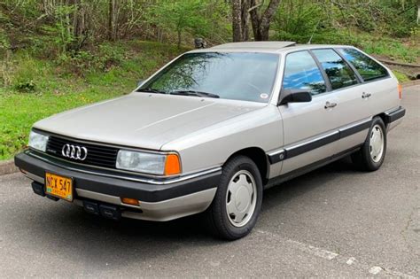 No Reserve: 1988 Audi 5000 CS Turbo Quattro Wagon 5-Speed for sale on ...