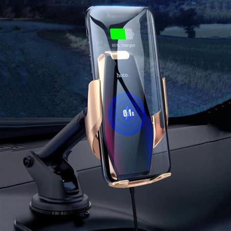 Support Chargeur Induction Voiture Hoco Style Monsupportsmartphone