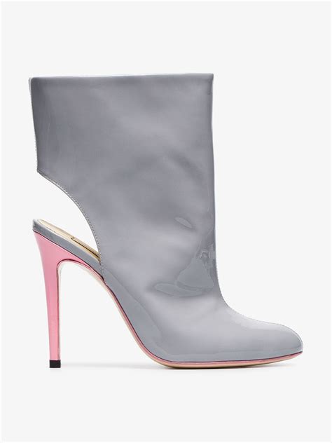 Natasha Zinko 110 Cut Out Ankle Boots Browns