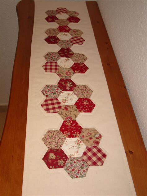 Caminos De Mesa En Patchwork English Paper Piecing Quilts Patchwork