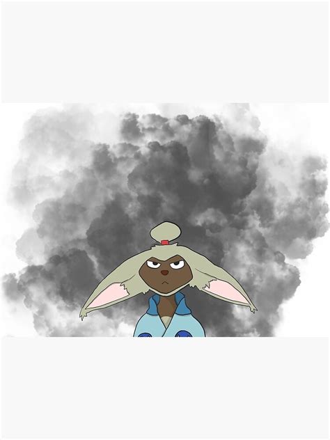 samurai momo  avatar   airbender canvas print