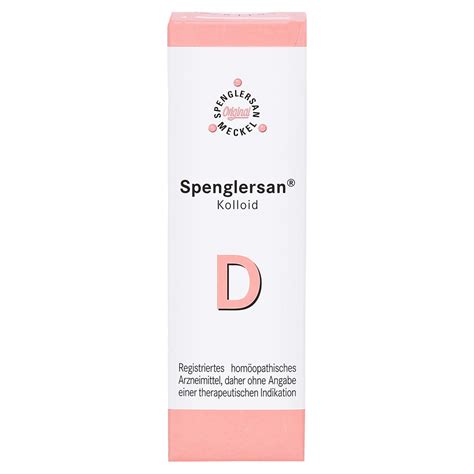 SPENGLERSAN Kolloid D 20 Milliliter N1 Kaufen Medpex