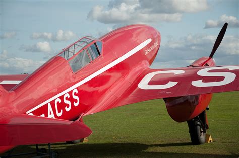 Old Warden De Havilland Dh Comet Racer G Acss Cn Flickr