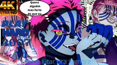 Re Zero Reagindo Ao Rap Do Akaza Kimetsu No Yaiba Subjugando