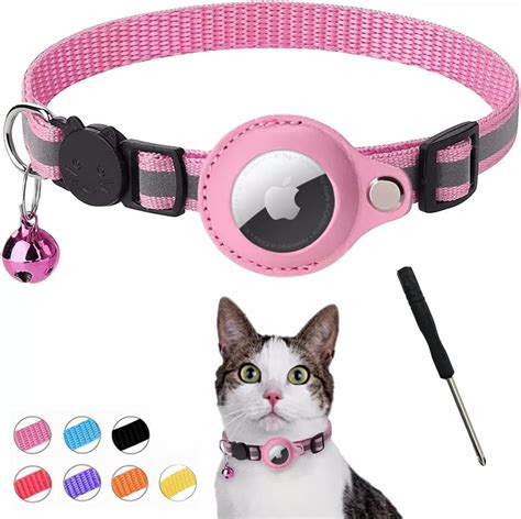 Croc Cat Collier Chat Airtag Accessoire Compatible Avec Airtag Apple