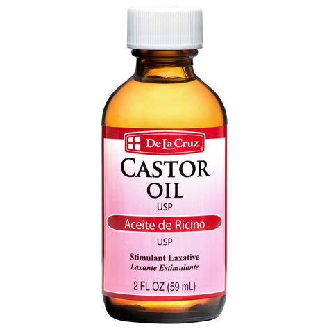 Buy De La Cruz Castor Oil 100 Pure Expeller Pressed Castor Oil For