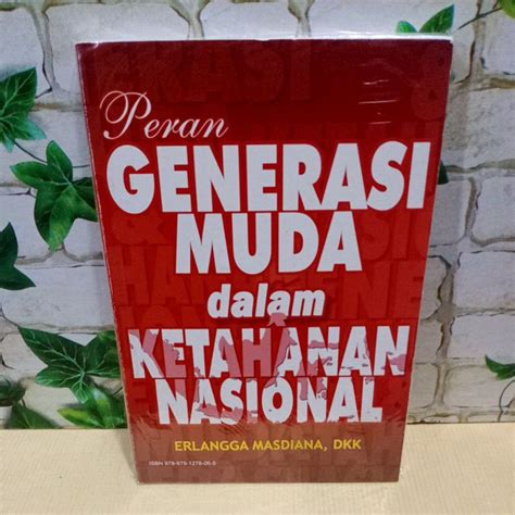 Jual Buku Peran Generasi Muda Dalam Ketahanan Nasional Shopee Indonesia