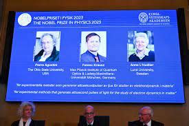 Three Scientists Win Nobel Prize In Physics For Looking At Electrons In