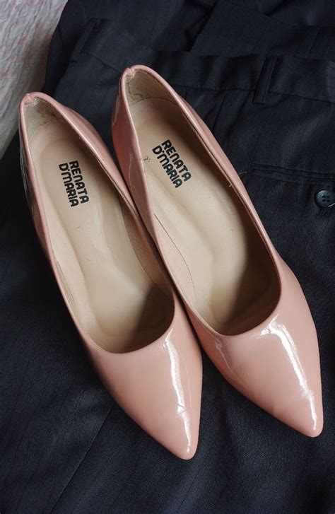 Sapato Scarpin Nude Sapato Feminino Renata D Maria Usado Enjoei
