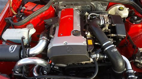 Mercedes 190e With A Supercharged Inline Four Engine Swap Depot