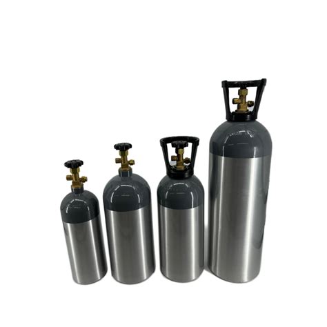 20lb Aluminum New Co2 Tank With Handle Cga 320 Empty Cylinder Welding For Less — Welding For Less