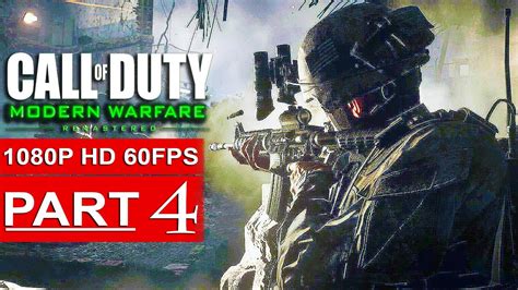 CALL OF DUTY MODERN WARFARE REMASTERED Gameplay Walkthrough Part 4