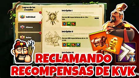 Reclamando Recompensas De Kvk Rise Of Kingdoms Youtube