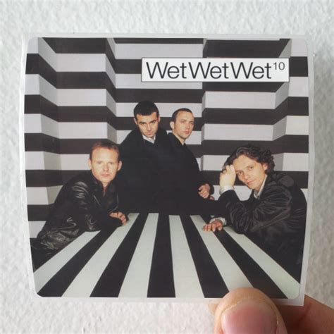 WET Wet Album Cover Sticker