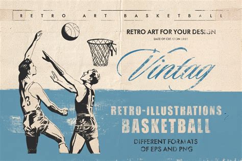 Retro Basketball - Design Cuts