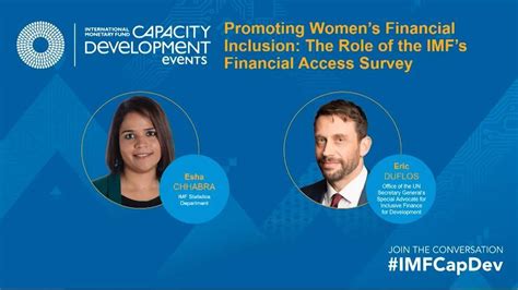 Imf Videos Capacity Development Promoting Womens Financial