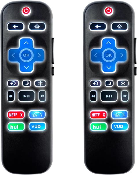 Amazon Pack Of Universal Replacement Backlit Remote Control