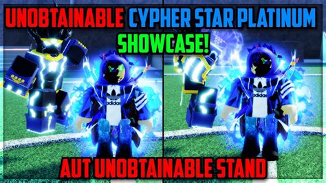 Aut Unobtainable Stand Cyper Star Platinum Showcase In A