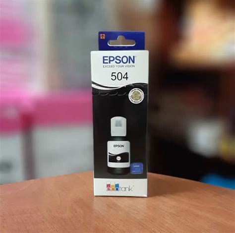 TINTA EPSON 504 BLACK 127ML Suministros De Oficina