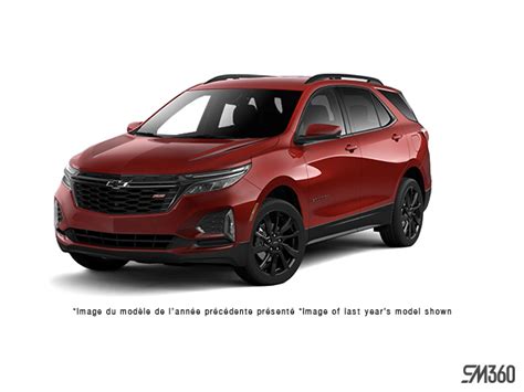 The 2024 Chevrolet Equinox RS In Cowansville Rocheleau Chevrolet