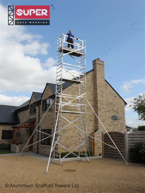 Mdiy Advanced Plus Scaffold Tower With Telescopic Outriggers And