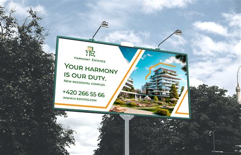 Harmony Estates Logo And Identity Behance