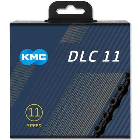 KMC X11 SL DLC Superlight Chain 11 Speed Black Components From