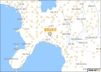 Bauan (Philippines) map - nona.net