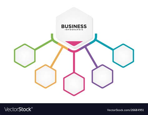 Blank Chart Step For Infographic In Flat Style Vector Image