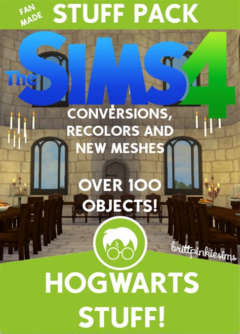 The sims 4 hogwarts stuff part 1 of 3 harry potter cc packs – Artofit